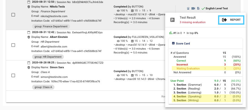 This image has an empty alt attribute; its file name is how-to-evaluate-input-questions-click-on-report.png