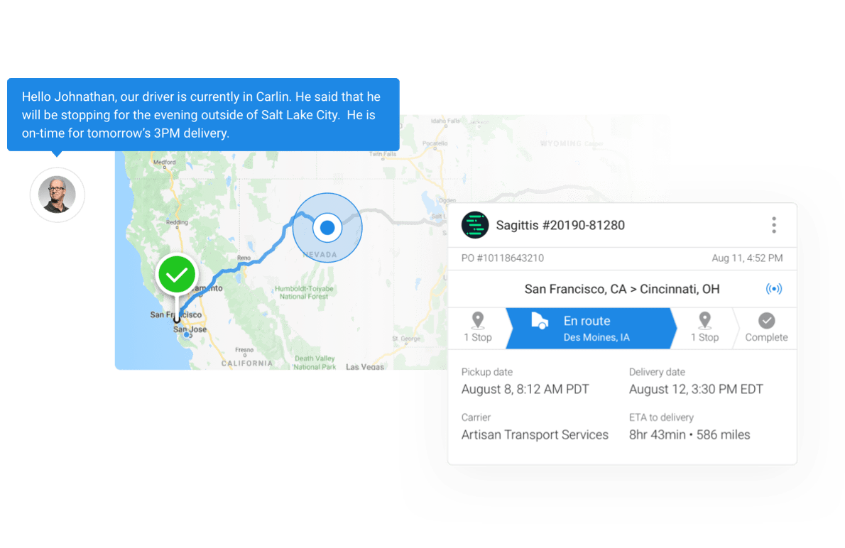Collaborative Transportation Management Software Turvo - Sunset Textures - Artistic Mobile Collection
