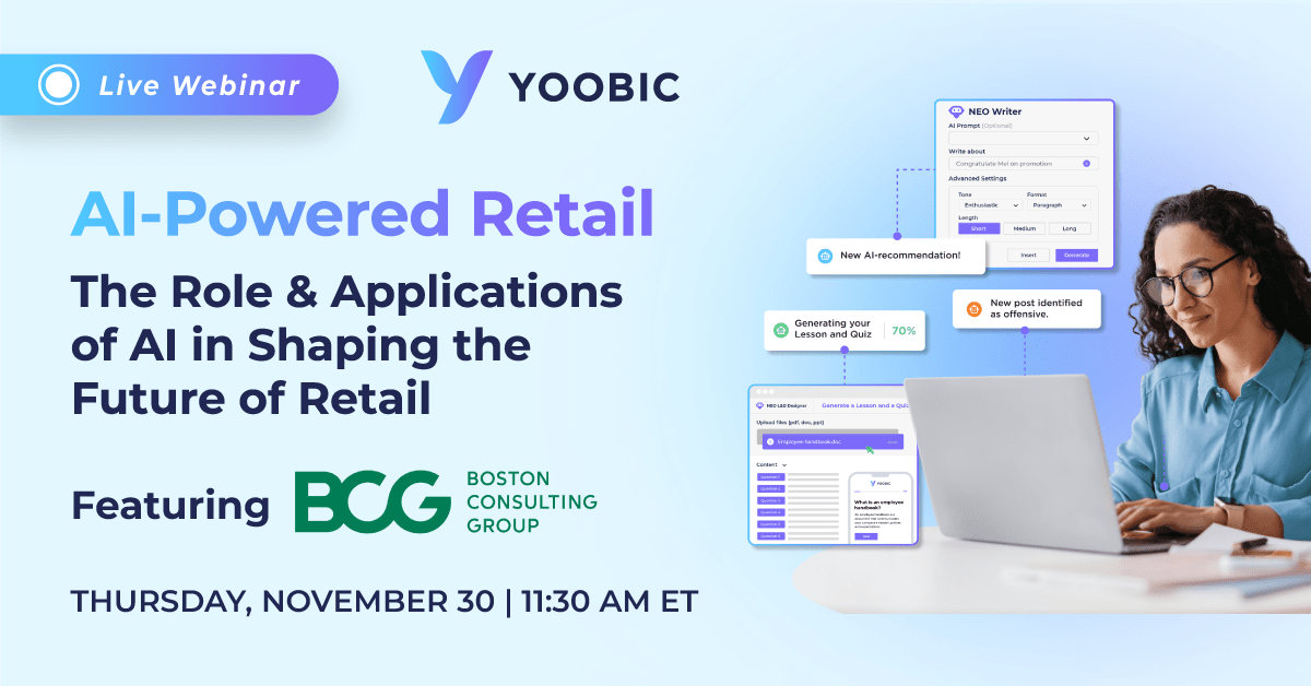 Webinar On Demand The Role And Applications Of Ai Future Of Retail