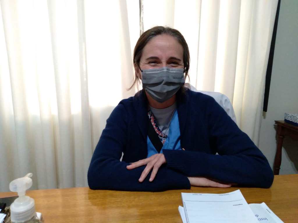 Emma Elizalde comenzó a atender