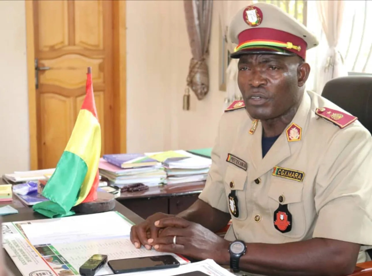 KANKAN: le préfet Kandia Mara reprend du service après une période de suspension