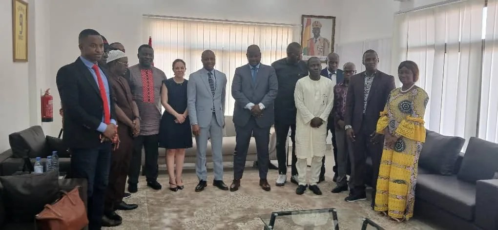 Ministère des sports et de la jeunesse : une mission des nations unies reçue en audience