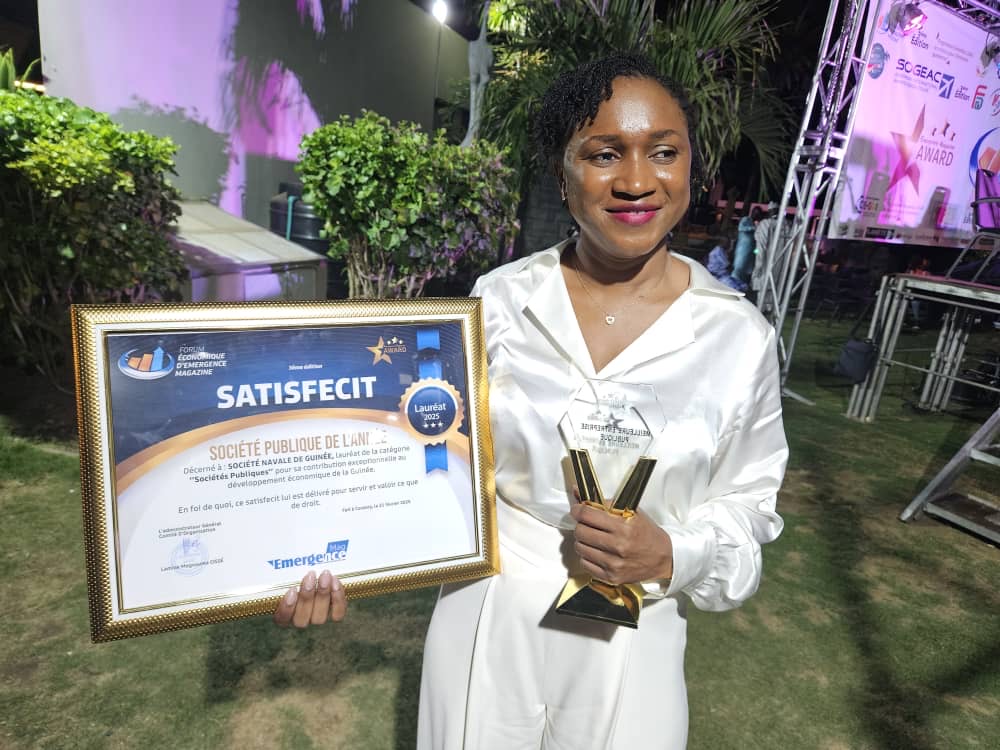 Forum économique Emergence Magazine : la SNG élue meilleure société publique du pays