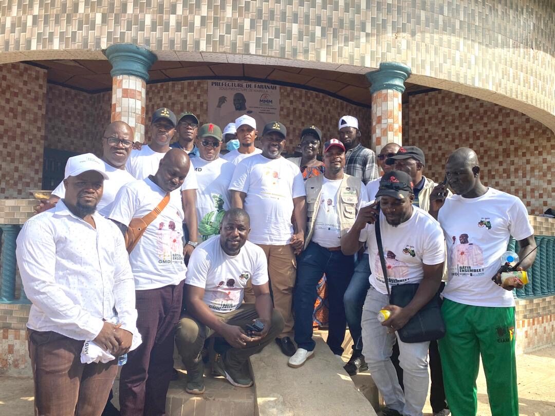 Faranah : l’équipe de campagne de la GMD lance ses premières activités de terrain