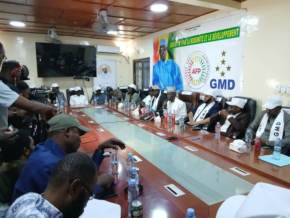 AFP : un appel solennel à l’unité et à la mobilisation en faveur du candidat Mamadi Doumbouya