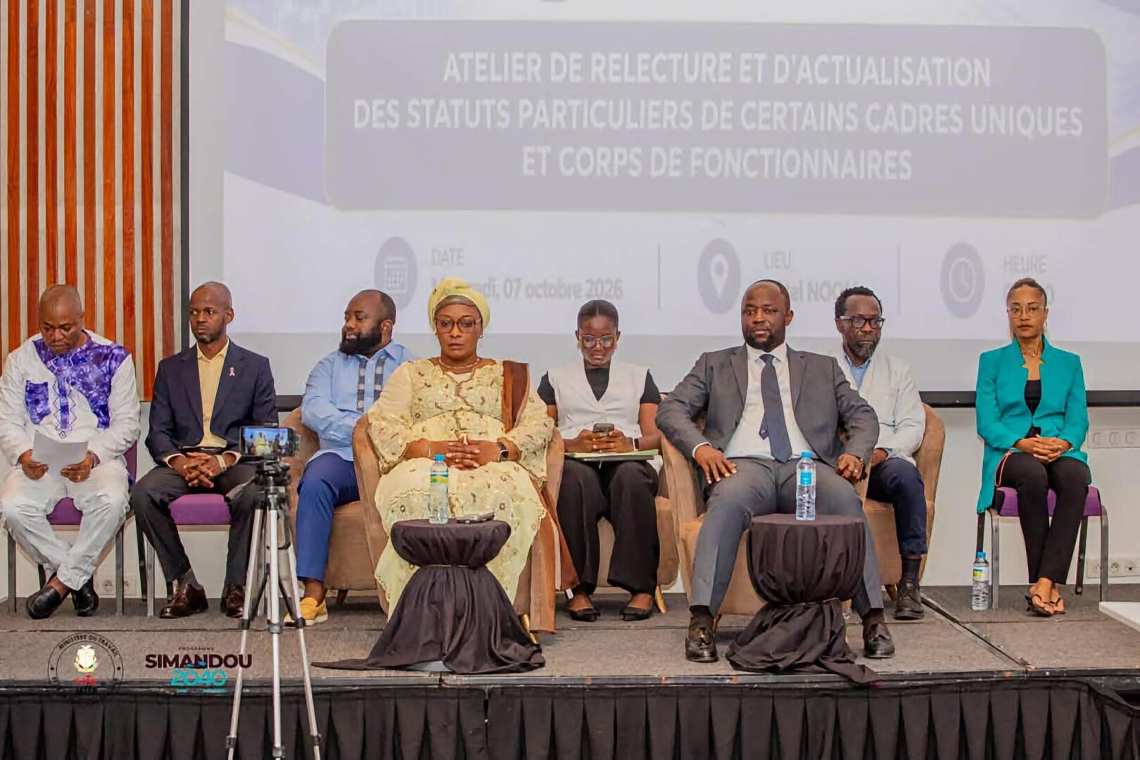 Le ministre Faya François Bourouno aux travaux de relecture des statuts particuliers des corps des fonctionnaires : « Les nouveaux métiers sont intégrés dans le nouveau répertoire »