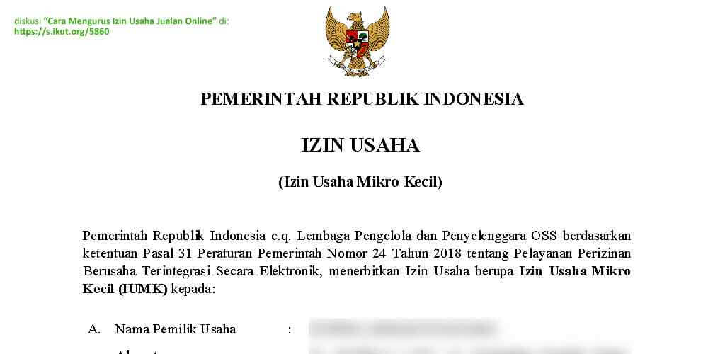 Untuk memperoleh iumk maka pelaku usaha harus menyiapkan dokumen berikut : Cara Mendapatkan Izin Usaha Nib Iumk Informasi Seputar Kota Cilacap