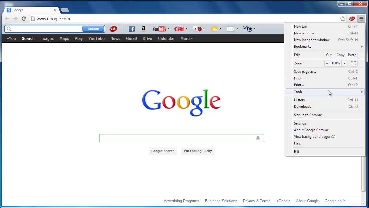 How to remove the Ask Toolbar and the Ask Search bar from your Browser