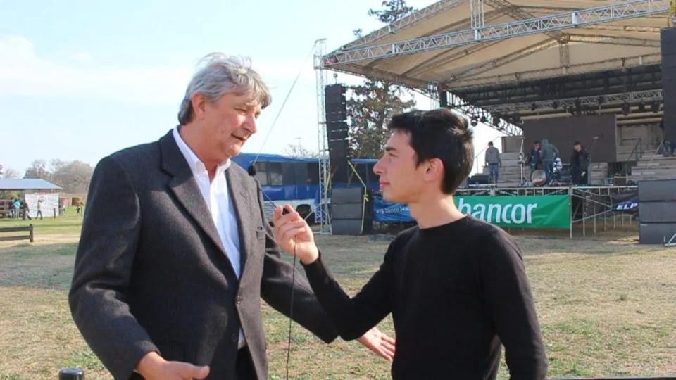 Con un aporte y un encendido discurso, Carlos Peiretti participó del acto inaugural de la 66° Expo Rural de Canals