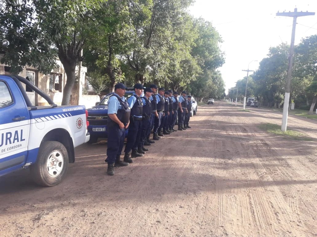 Importante despliegue preventivo de la Patrulla Rural de Santa María