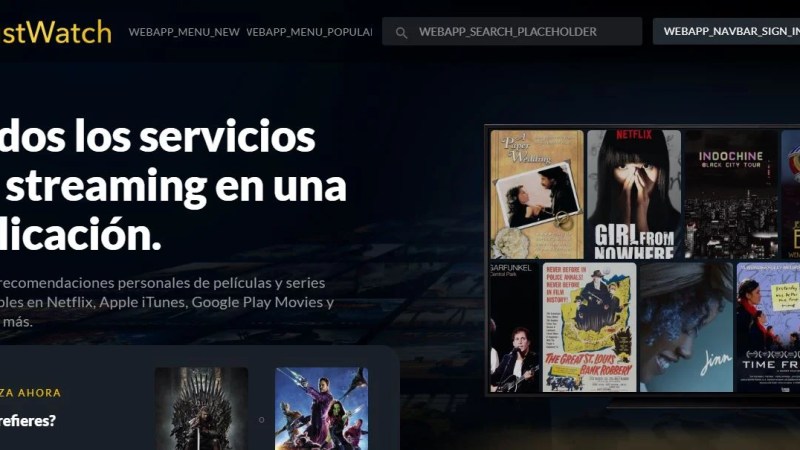 Lanzan en Argentina la popular app de streaming JustWatch, que crece en medio de la pandemia