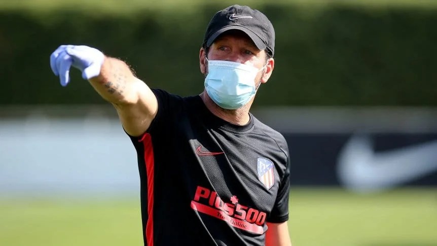 “Cholo” Simeone da positivo de coronavirus