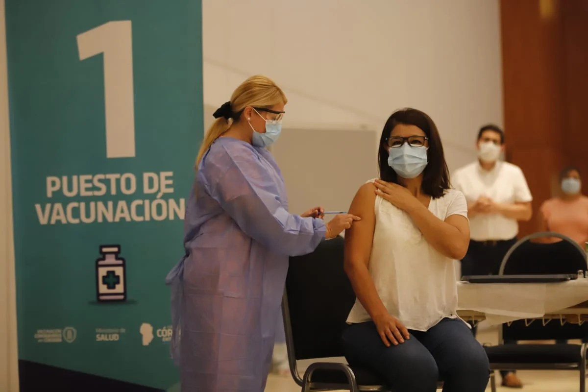 Córdoba recibió una nueva partida de más de 40 mil vacunas.