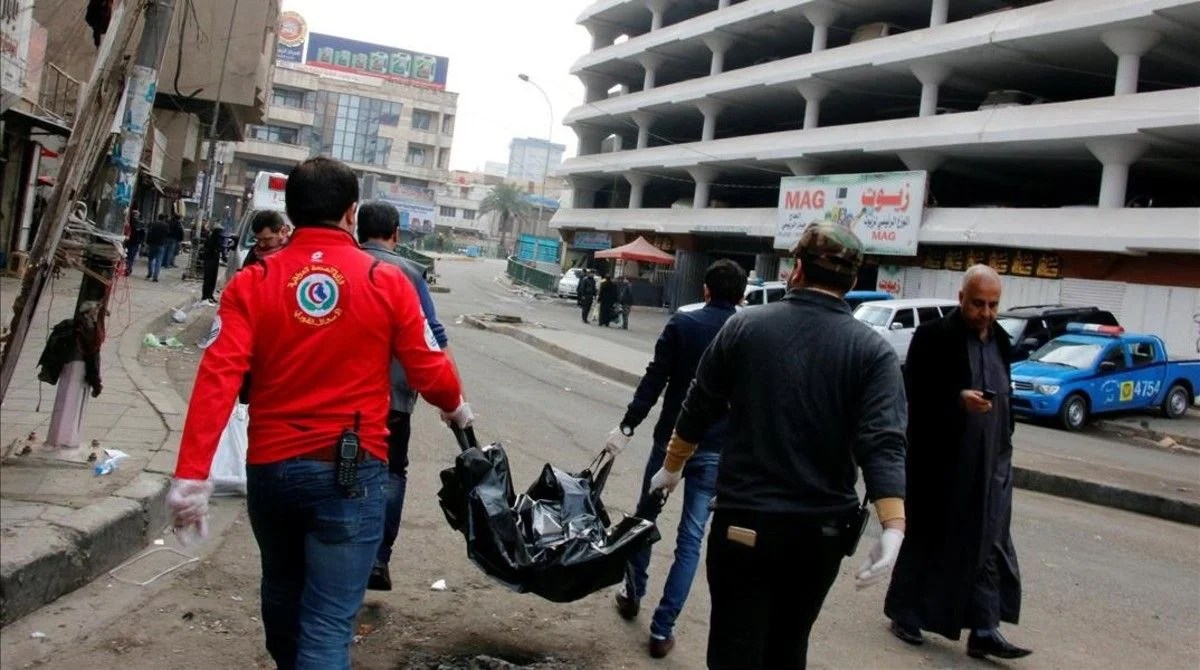Al menos 32 muertos en un doble atentado suicida en el centro de Bagdad