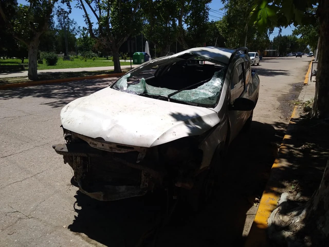 Canals: accidente sobre ruta 3