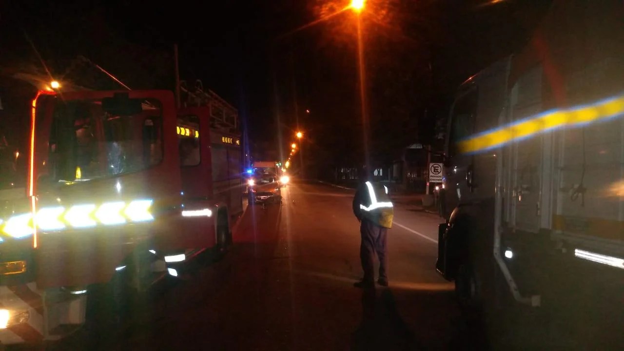 General Deheza: un accidente de tránsito involucro dos autos y una moto