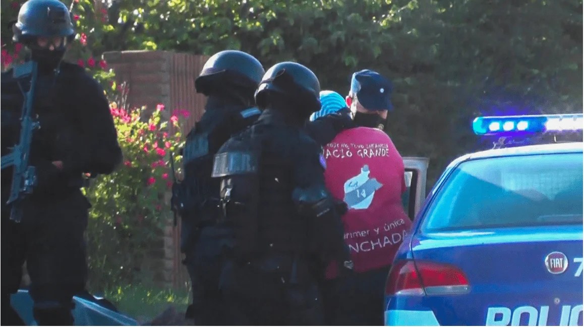Las Higueras: el grupo ETER realizó allanamiento y detención.