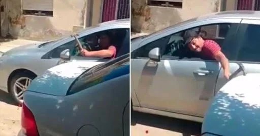 Oncativo: Violencia de género, su ex le rompió el auto a martillazos