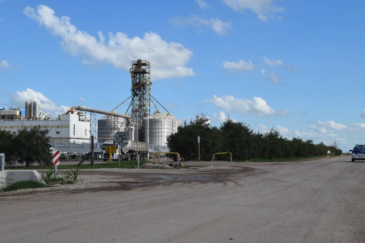 Schiaretti inauguró el camino de acceso a la planta de Bio 4 en Río Cuarto