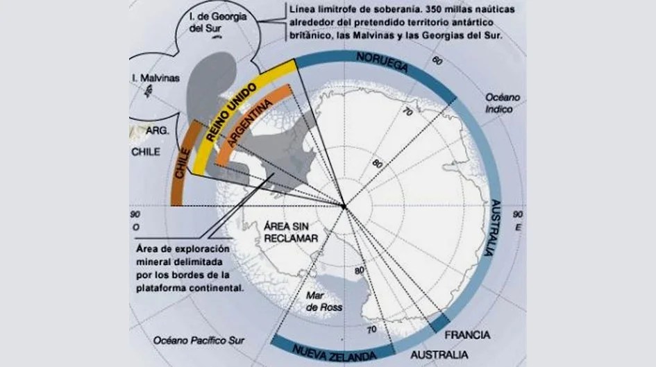 Un dia como hoy pero 1948: Acuerdo entre Argentina y Chile sobre la Antártida