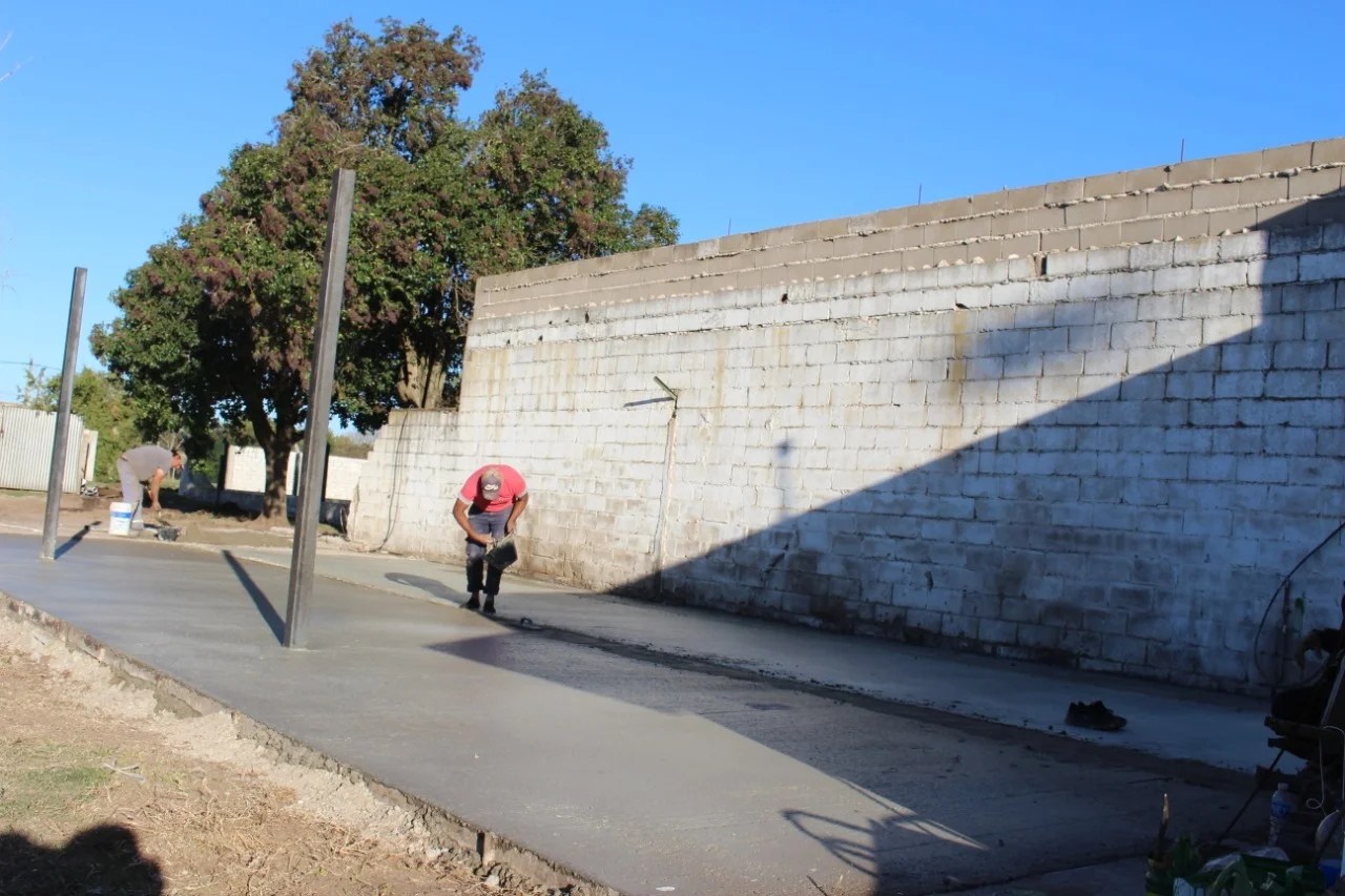 Avanzan las obras en el Club Canalense