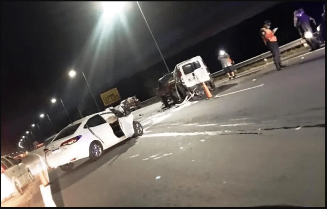 Múltiple accidente en Autopista Córdoba-Carlos Paz