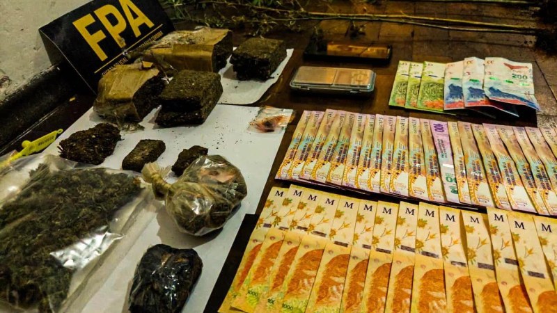 Un detenido y más de 2000 dosis incautadas