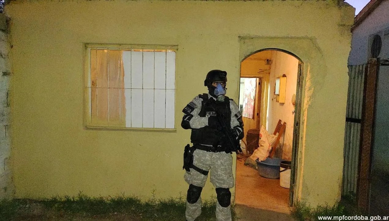 Laboulaye: administraban tres puntos de venta de drogas y fueron detenidos por la FPA