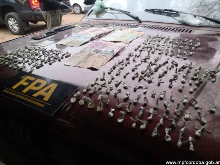 Bell Ville: Detenido con más de 250 dosis de Cocaína.