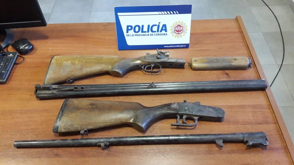 Benjamín Gould: Secuestran armas ilegales