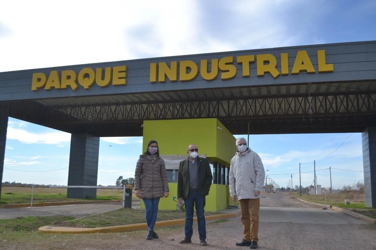 Laboulaye: Avanzan las obras en el Parque Industrial.