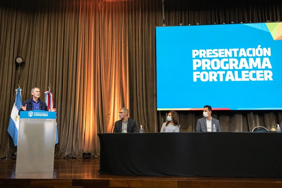 Lanzaron el programa “Fortalecer”.