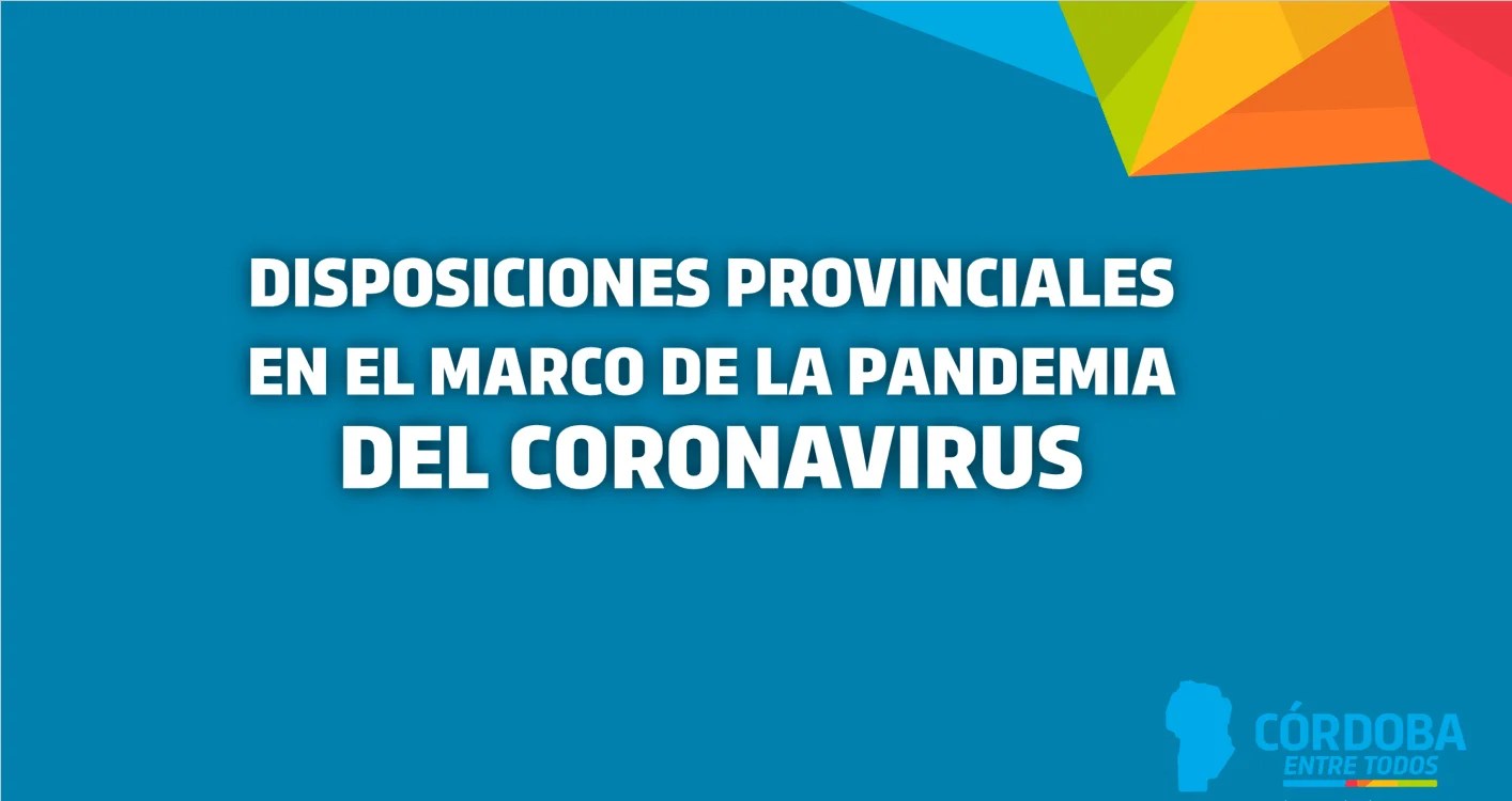 Nuevas medidas en el marco de la pandemia del coronavirus