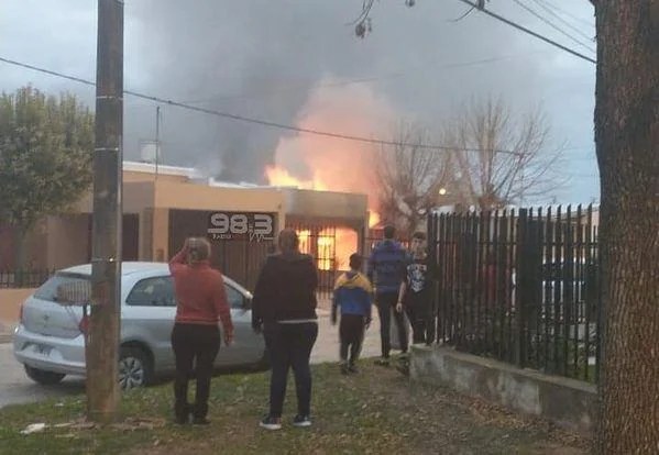 Venado Tuerto: Falleció una mujer por un incendio.