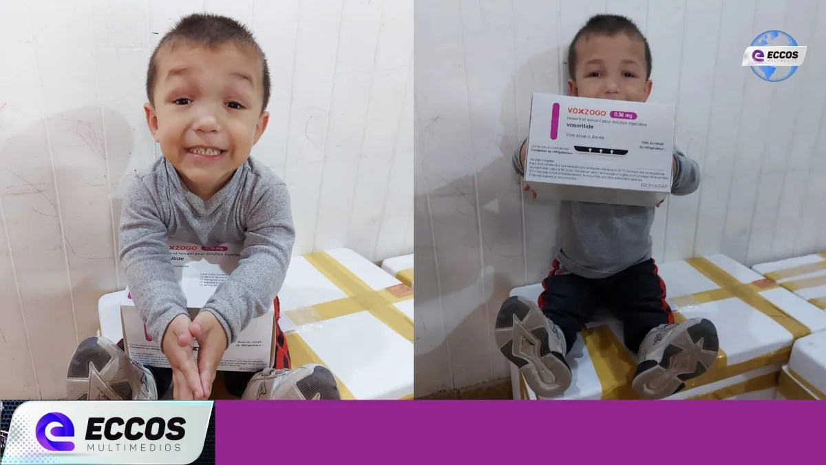 Llegó la medicación para Agustín.
