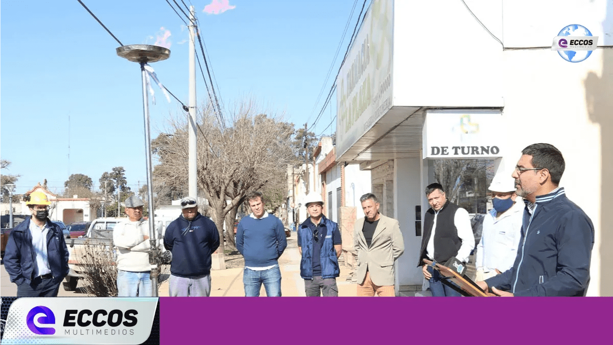 Se inauguró la tercera etapa de la obra de gas natural en Alejo Ledesma