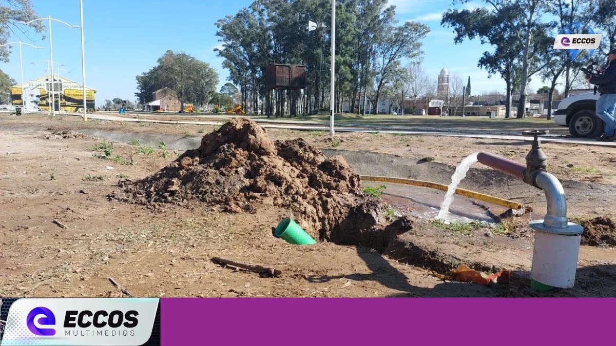 Canals: el lago artificial empezó a recibir agua