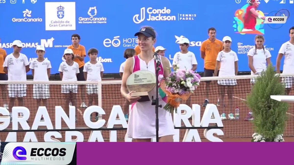 Nadia Podoroska perdió en la final del torneo de San Bartolomé