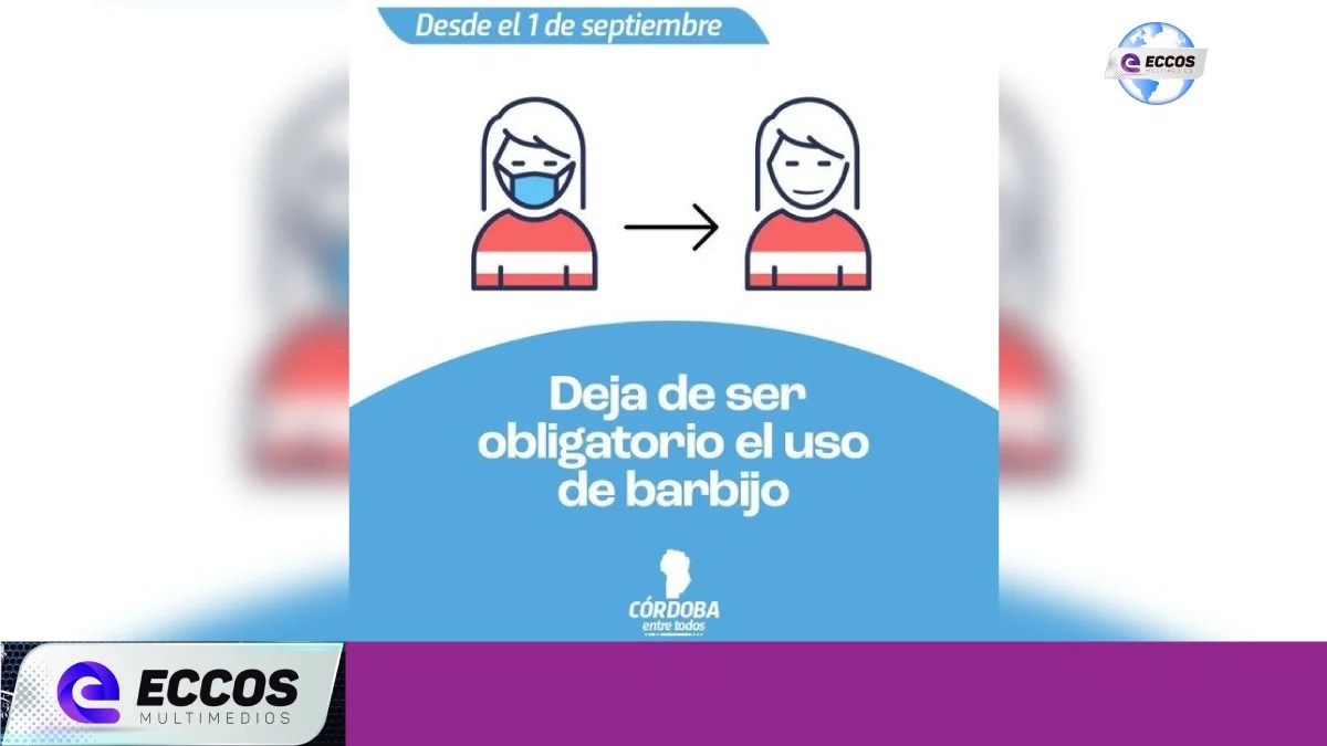 Desde el jueves cesa el uso obligatorio del barbijos