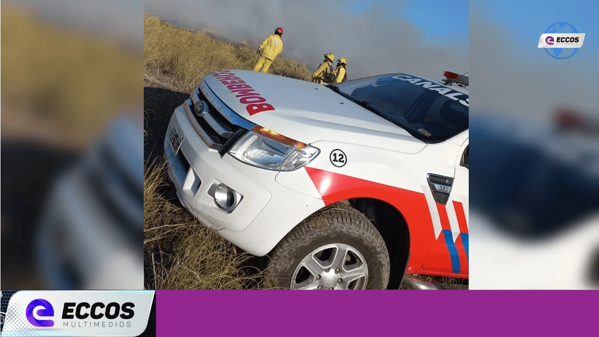 Siguen los incendios en Canals y zona