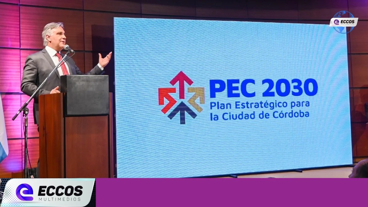 Llaryora lanzó el PEC 2030, un plan estratégico para la ciudad de Córdoba