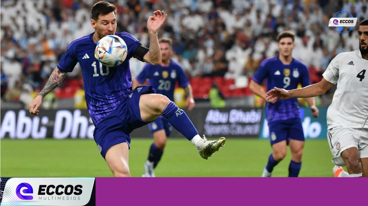 Argentina goleó a Emiratos Árabes y llega a Qatar afilada