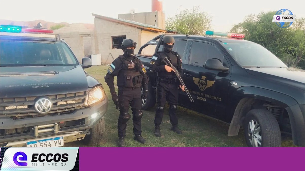 Padre e hijo detenidos mientras repartían cocaína en Bialet Massé