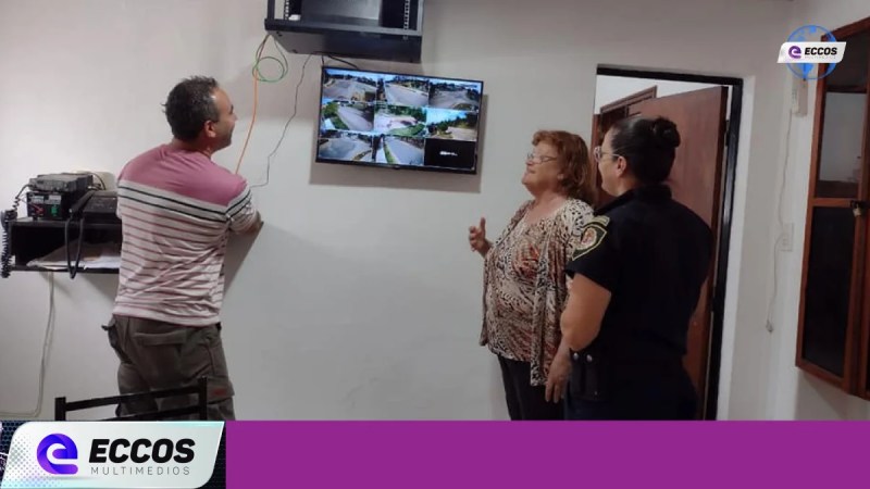 Laborde: ya funciona el centro de monitoreo