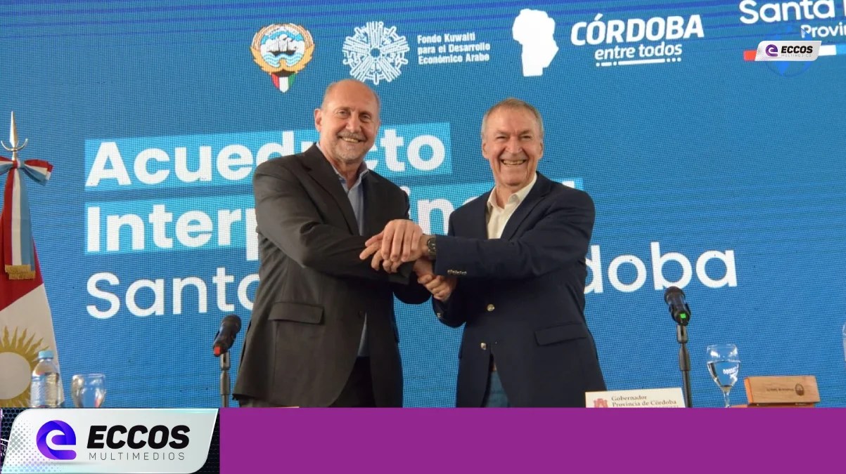 Schiaretti y Perotti presidirán la licitación del acueducto Interprovincial Santa Fe – Córdoba