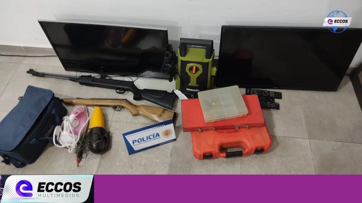 Canals: Secuestran elementos robados tras un allanamiento