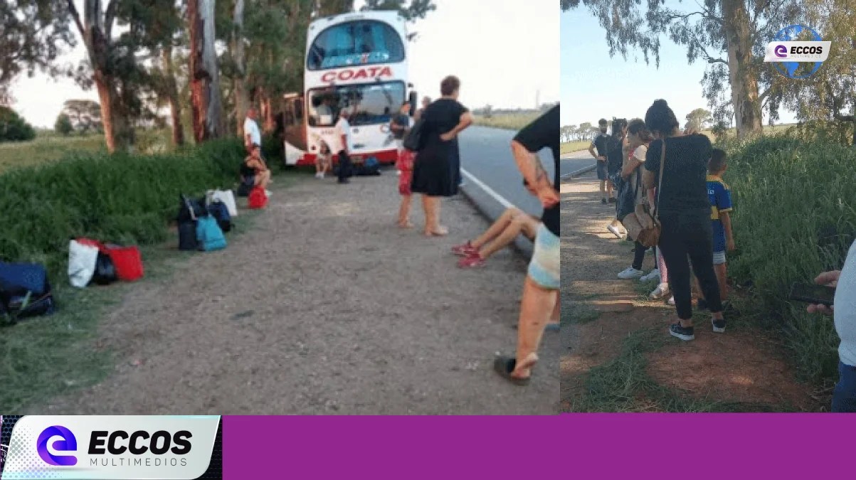 Otra vez el Córdoba Coata dejo a sus pasajeros varados en la ruta