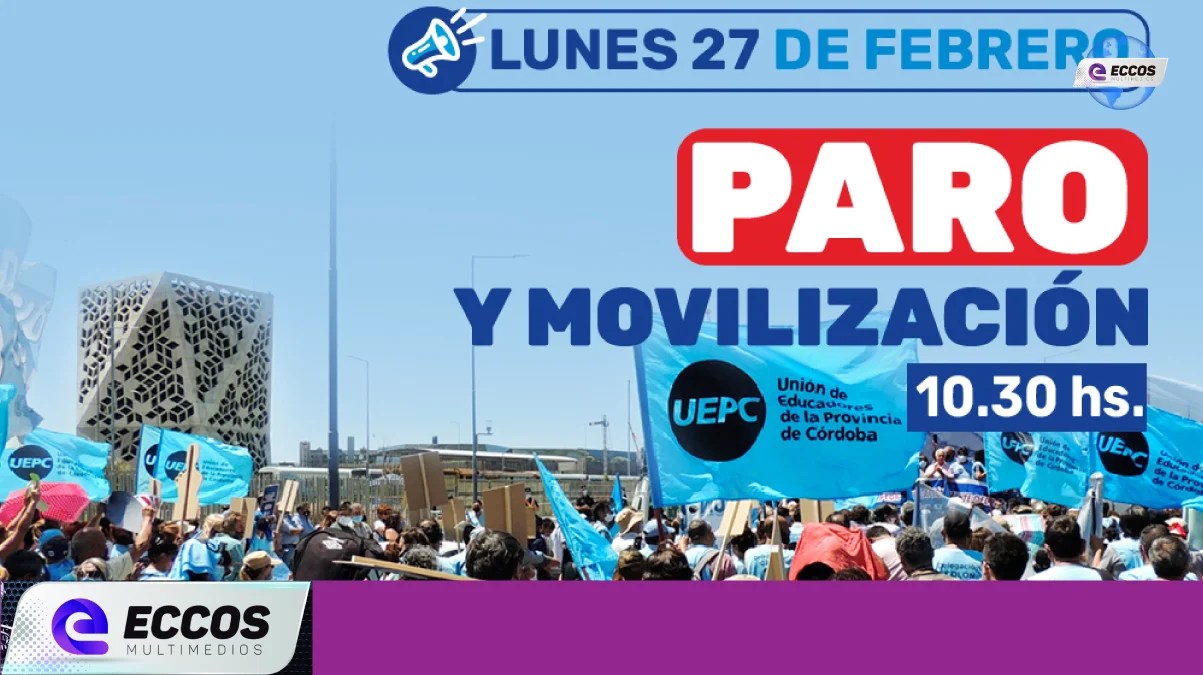 Paro y movilización docente por salarios