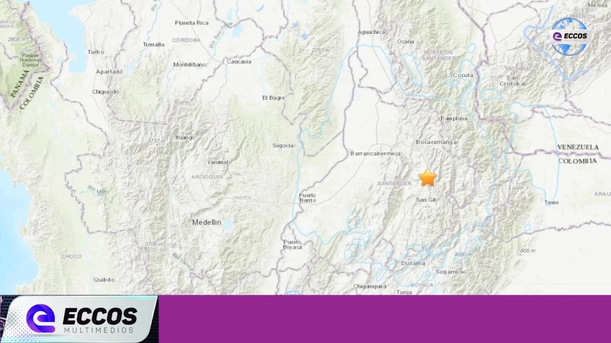 Un sismo de magnitud 5,9 sacude gran parte de Colombia