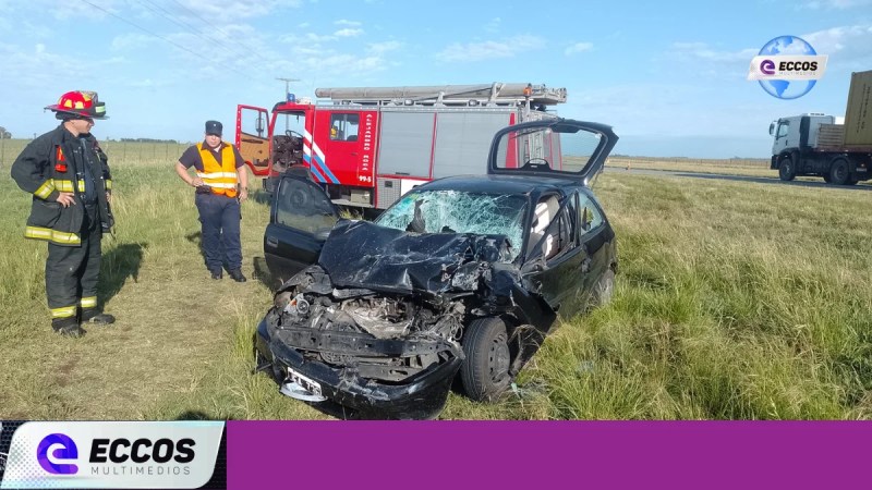 Tragedia en Ruta Nacional 8: Choque Fatal entre Camión y Chevrolet Clásico